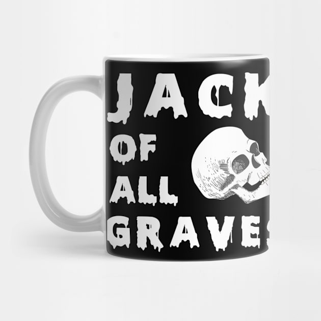 Jack of All Graves Skull Logo by Jack of All Graves